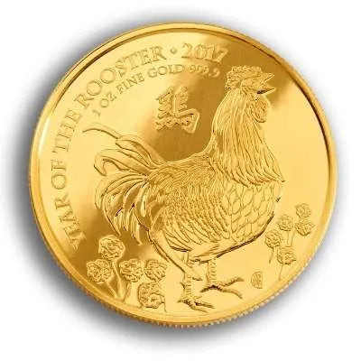 【新年臻選】2017 英國生肖雞年 1oz 金幣｜英國皇家鑄幣廠