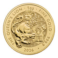 【新年臻選】2026 都鐸王室神獸・王后之獅 1oz 金幣｜999.9 純金