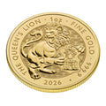 【新年臻選】2026 都鐸王室神獸・王后之獅 1oz 金幣｜999.9 純金