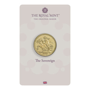 【新年臻選】2026 英國主權金幣 Sovereign｜22K 黃金｜安全卡裝